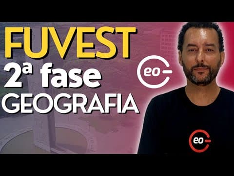 Thumbnail da aula: FUVEST 2023 | 2ª FASE | GEOGRAFIA | GABARITAGEO