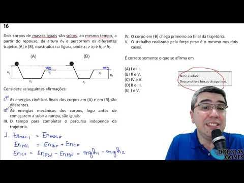 Thumbnail da aula: Correção Fuvest 2019 Física Prova V Q16
