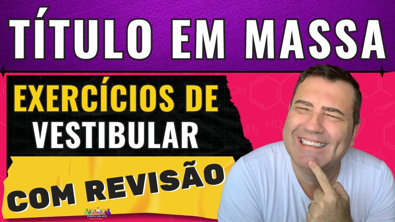 Thumbnail: 💡 UNICAMP - 2021 - É comum encontrarmos nos supermercados produtos semelhantes em suas finalidades