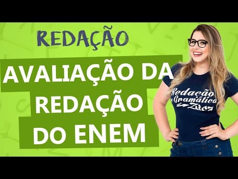 Thumbnail da aula: NOTA DA REDAÇÃO DO ENEM: CRITÉRIOS DE AVALIAÇÃO - Aula 13 - Profa. Pamba - Redação