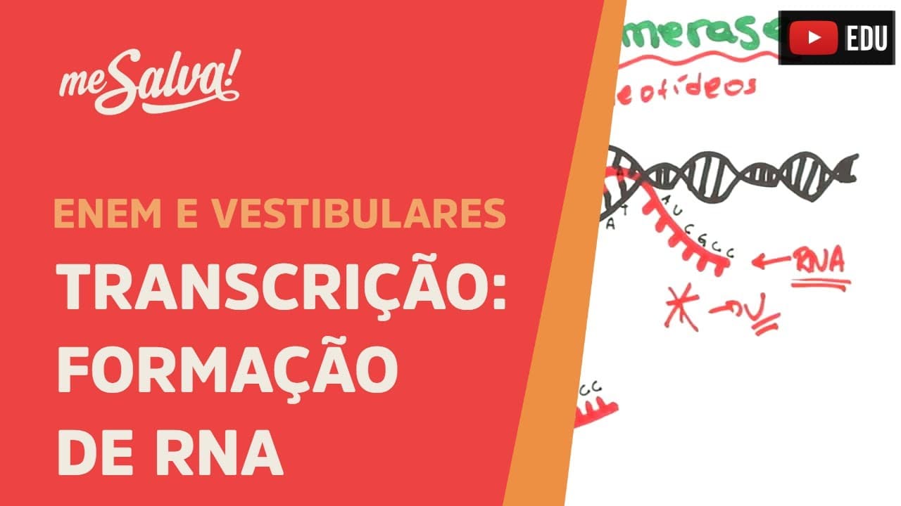 Thumbnail: Me Salva! GEN04 - Genética -  Transcrição: formação de RNA
