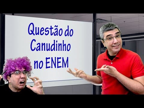 Thumbnail da aula: O problema do canudinho no ENEM é só interpretação?