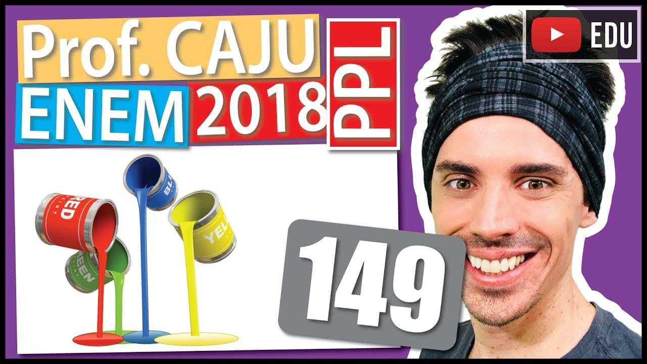 Thumbnail: [ENEM 2018 PPL] 149 📓 PORCENTAGEM Para pintar um automóvel, cuja cor é personalizada, a oficina