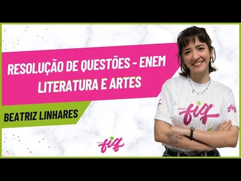 Thumbnail da aula: ENEM 2006   Q 03 - (ENEM 2006) O primitivismo observável no poema anterior, de Oswald de Andrade...