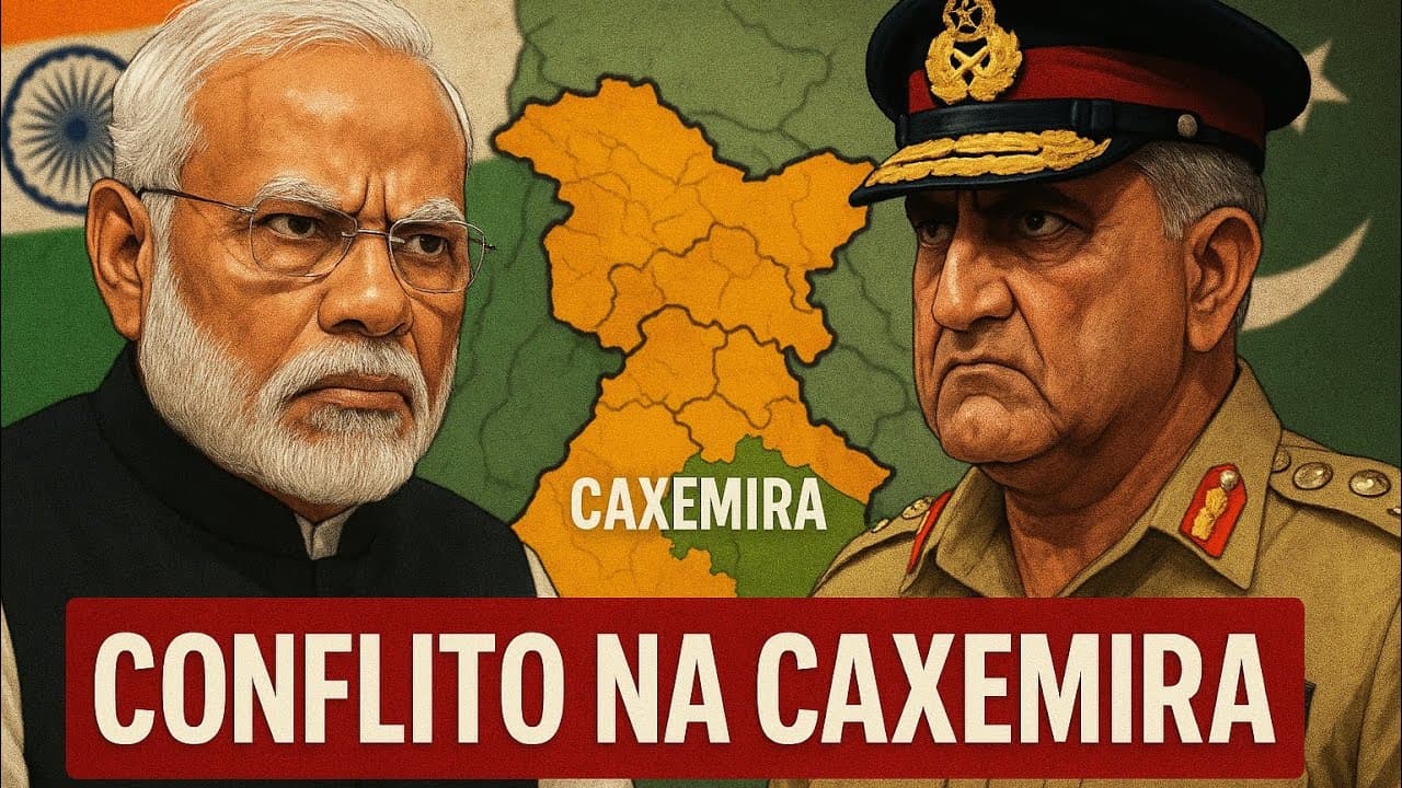 Thumbnail: CAXEMIRA: a próxima GUERRA MUNDIAL | ÍNDIA X PAQUISTÃO