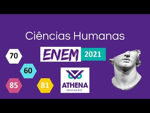 Thumbnail da aula: ENEM 2021 "Vocês que fazem parte dessa massa Que passa nos projetos do futuro E duro tanto ter ..."