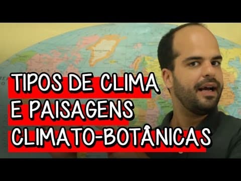 Thumbnail da aula: Zonas Térmicas e Clima Intertropical - Extensivo Geografia | Descomplica