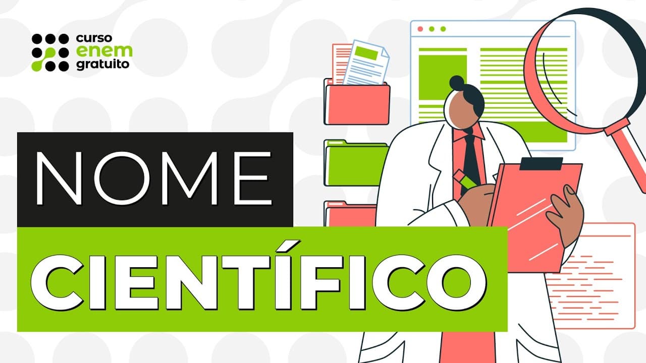 Thumbnail: NOME CIENTÍFICO | Biologia para o Enem | Cláudia de Souza Aguiar