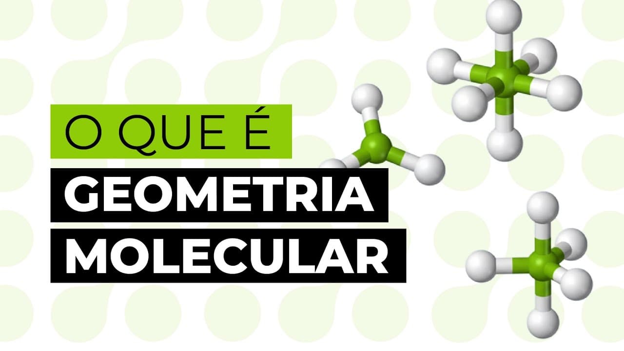 Thumbnail: O QUE É E COMO ESTUDAR GEOMETRIA MOLECULAR | Química para o Enem | Larissa Campos