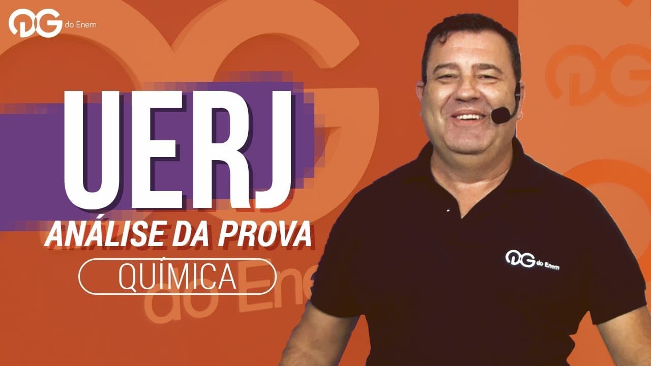Thumbnail: UERJ: Análise histórica das provas de Química | QG do ENEM