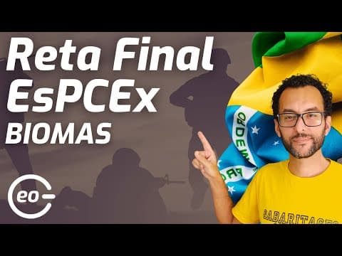 Thumbnail da aula: GEOGRAFIA PARA ESPCEX | GEOGRAFIA | BIOMAS |