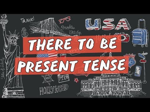 Thumbnail da aula: There To Be / Present Tense - Brasil Escola