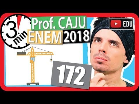 Thumbnail da aula: 🏃ENEM 2018 🎯 RAPIDINHA Questão 172 - Escala