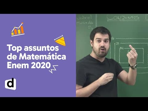 Thumbnail da aula: ASSUNTOS DE MATEMÁTICA QUE MAIS CAEM NO ENEM | DESCOMPLICA