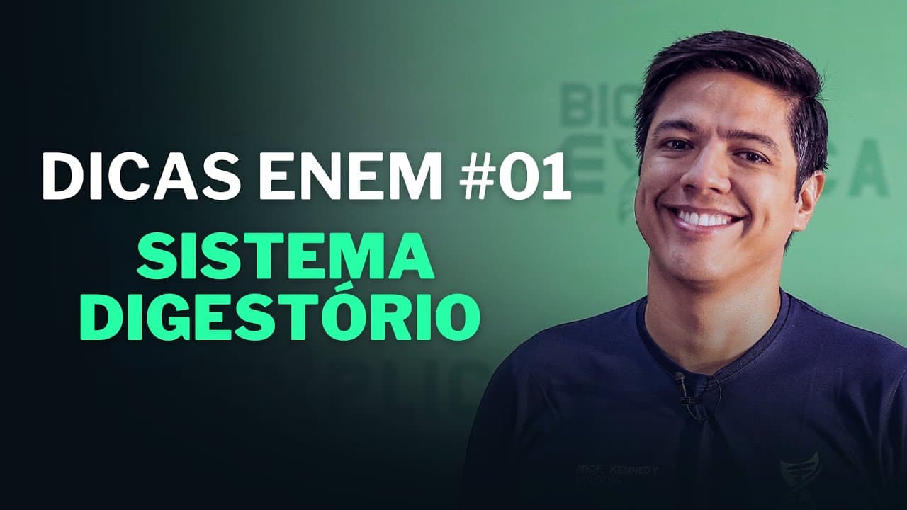 Thumbnail: SISTEMA DIGESTÓRIO I DICA ENEM #01 I 2024