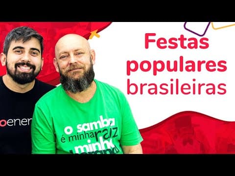 Thumbnail da aula: FESTAS POPULARES BRASILEIRAS COM LUIZ ANTONIO SIMAS | ProEnem