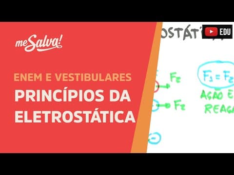 Thumbnail da aula: Me Salva! ELT03 - Eletrostática - Princípios da Eletrostática