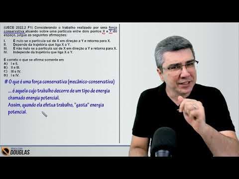 Thumbnail da aula: COMO SÃO AS QUESTÕES DE FÍSICA NA UECE FASE 1 - RESOLVENDO UMA!