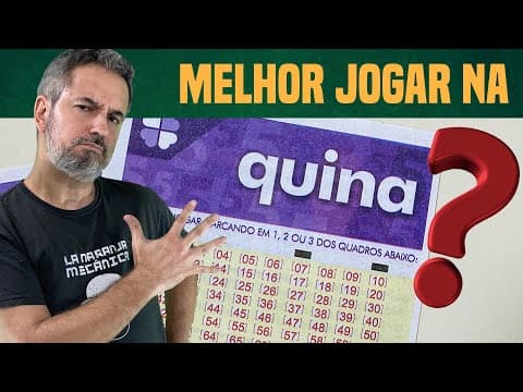 Thumbnail da aula: MELHOR JOGAR NA QUINA? Tudo sobre suas chances de ganhar!
