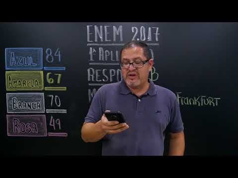 Thumbnail da aula: ENEM 2017 - Questão 67 de Filosofia(Caderno Amarelo)