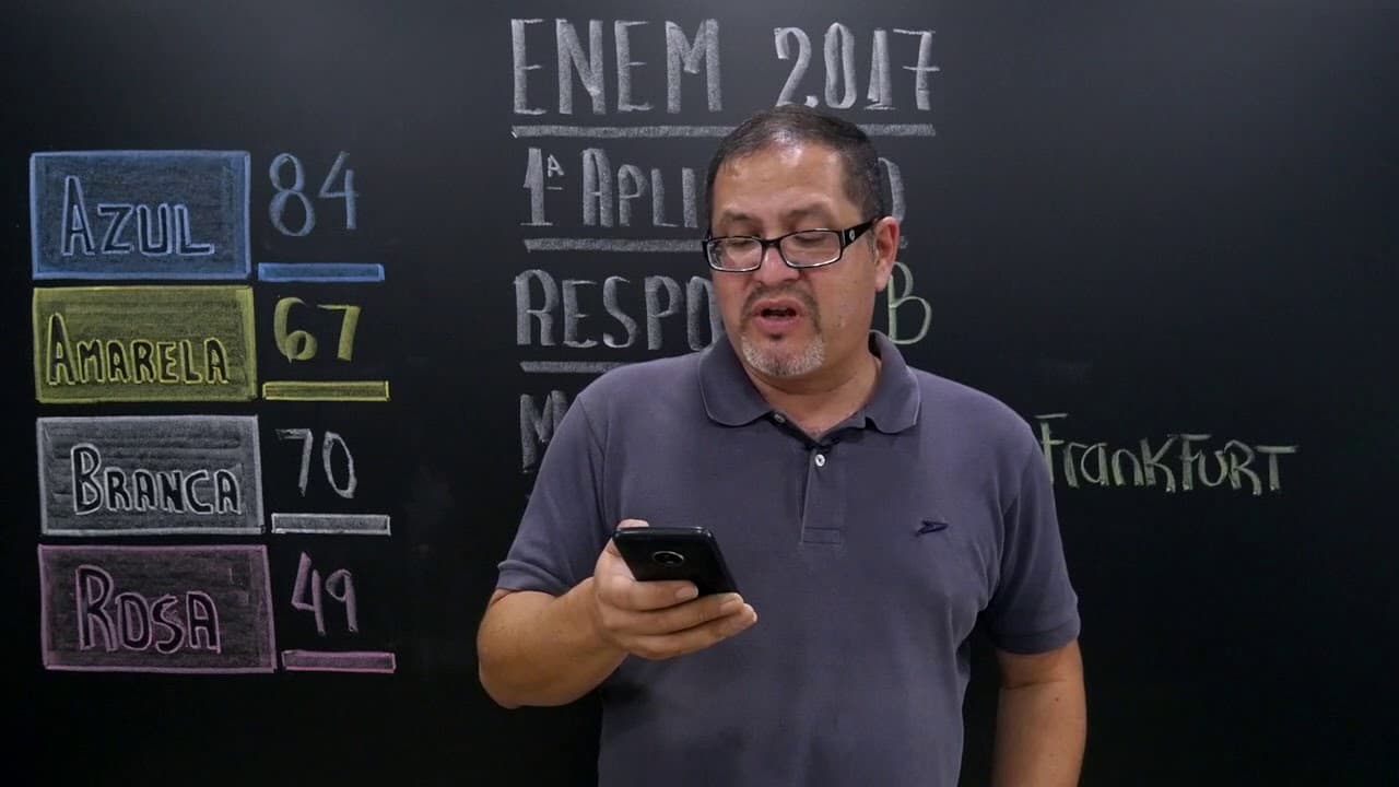 Thumbnail: ENEM 2017 - Questão 67 de Filosofia(Caderno Amarelo)