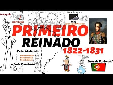 Thumbnail da aula: PRIMEIRO REINADO -1822-1831 no BRASIL  #brasil