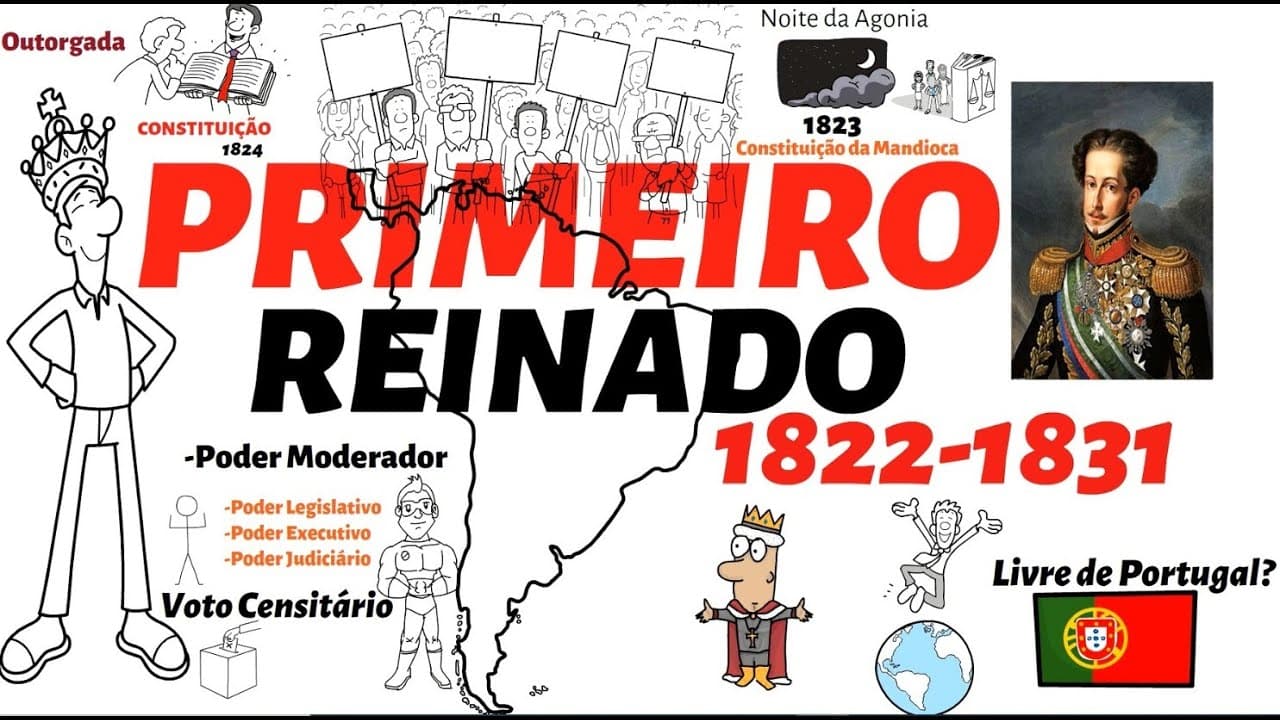 Thumbnail: PRIMEIRO REINADO -1822-1831 no BRASIL  #brasil