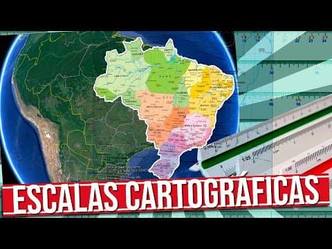 Thumbnail da aula: ESCALAS CARTOGRÁFICAS