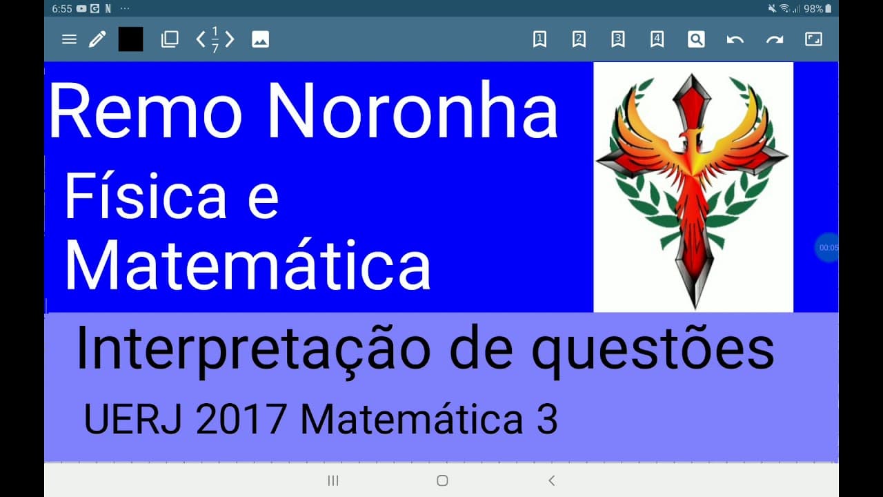Thumbnail: Como interpretar uma questão? UERJ 2017 Matemática 3
