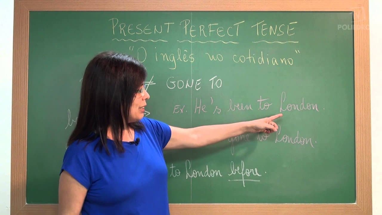 Thumbnail: Videoaulas Poliedro | Enem | Present Perfect Tense: O Inglês no cotidiano