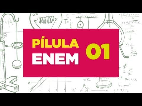 Thumbnail da aula: Física ENEM - Pílula 01 - Habilidade 01 - Ondulatória - ressonância