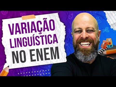 Thumbnail da aula: Variação Linguística Exercícios [Professor Noslen] #professornoslen  #enem  #exercício