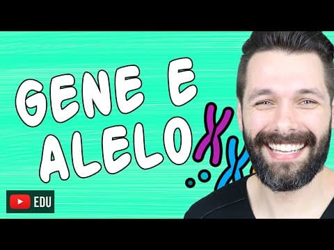 Thumbnail da aula: GENE E ALELO - Qual a diferença? | Biologia com Samuel Cunha
