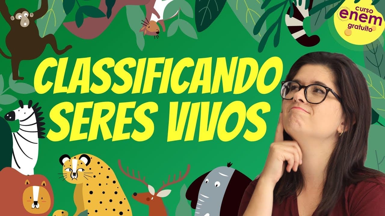 Thumbnail: TERMOS DE CLASSIFICAÇÃO DOS SERES VIVOS | Resumo de Biologia para o Enem