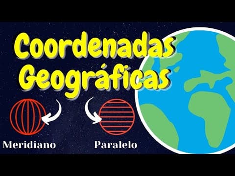 Thumbnail da aula: COORDENADAS GEOGRAFICAS - entenda o que são (Cartografia)