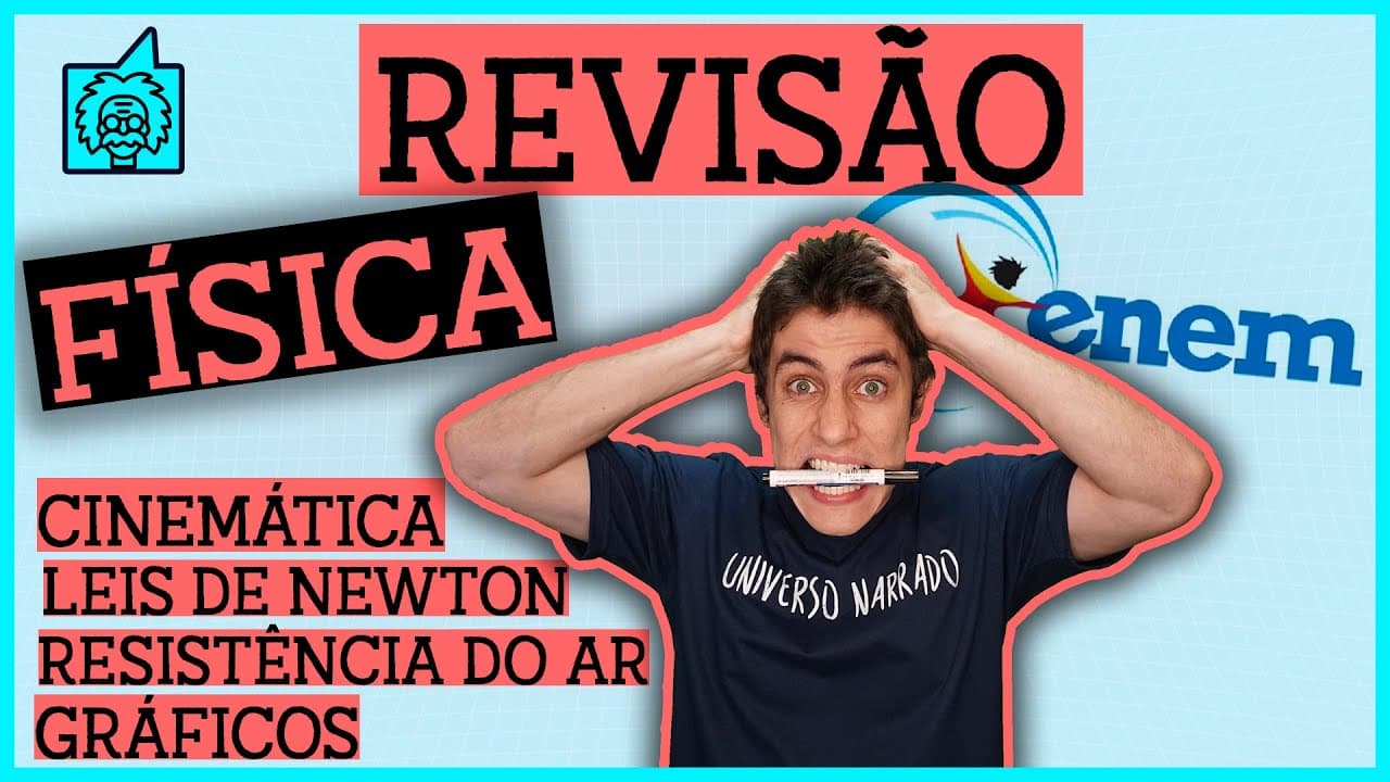 Thumbnail: A questão + DIFÍCIL do ENEM! (Revisão de FÍSICA!)