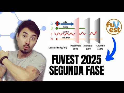 Thumbnail da aula: RADIAÇÃO | FUVEST | Segunda Fase |  2025