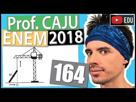 Thumbnail da aula: [ENEM 2018] 164 📓 INTERPRETAÇÃO DE GRÁFICOS Os guindastes são fundamentais em canteiros de obras