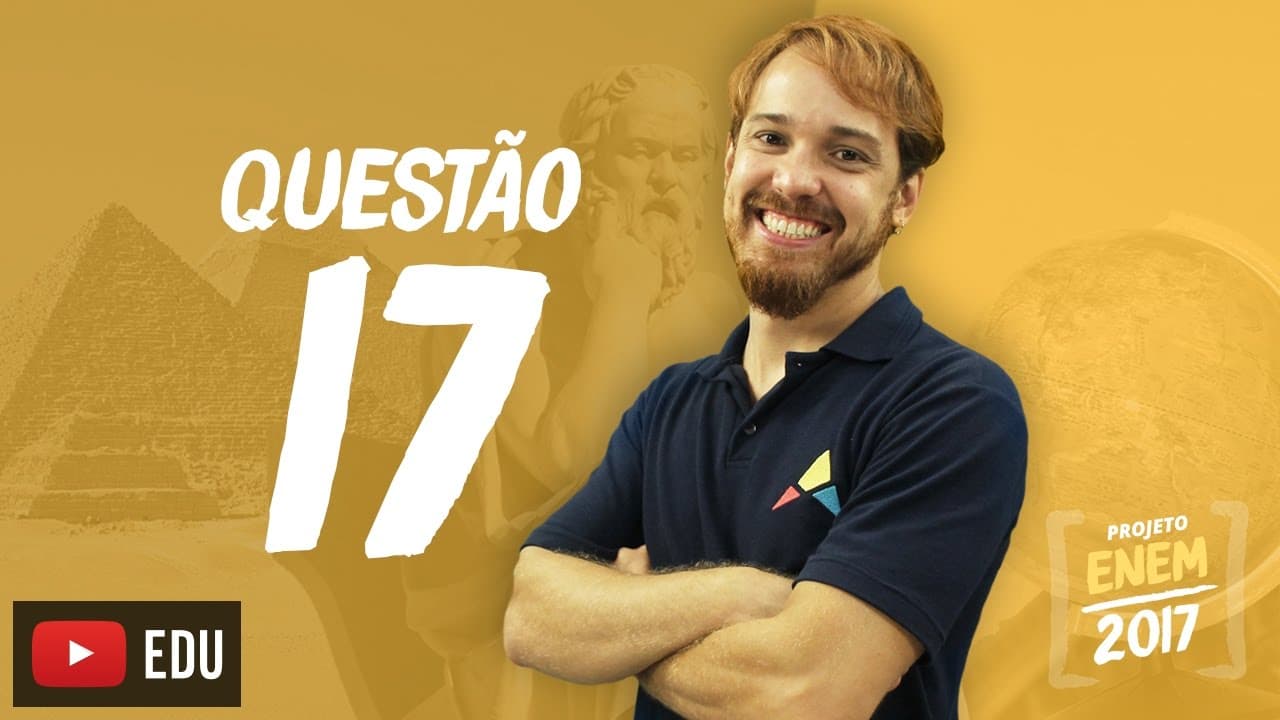 Thumbnail: Enem 2016 - Ciências Humanas | Questão 17 (Caderno Branco)