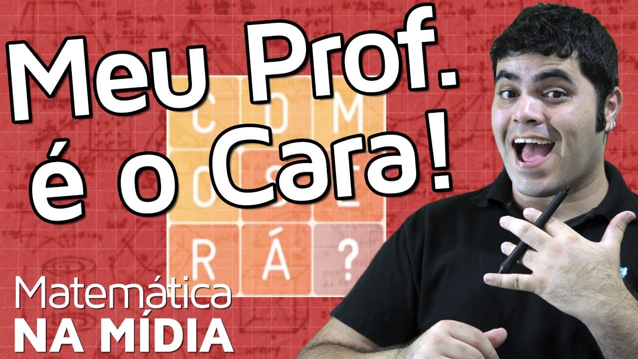 Thumbnail: MEU PROFESSOR É O CARA com Prof. Rafael Procopio do Matemática Rio | REDE GLOBO