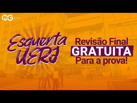 Thumbnail da aula: Esquenta UERJ: Geografia
