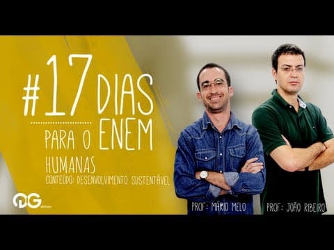 Thumbnail da aula: Geografia - Desenvolvimento Sustentável - ENEM | #17Dias