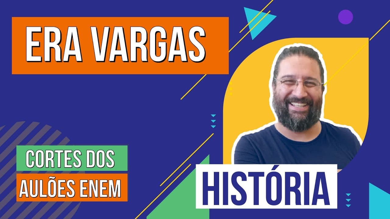 Thumbnail: ERA VARGAS: fases e características | Cortes dos Aulões do Enem | História | Rodrigo Schlenker