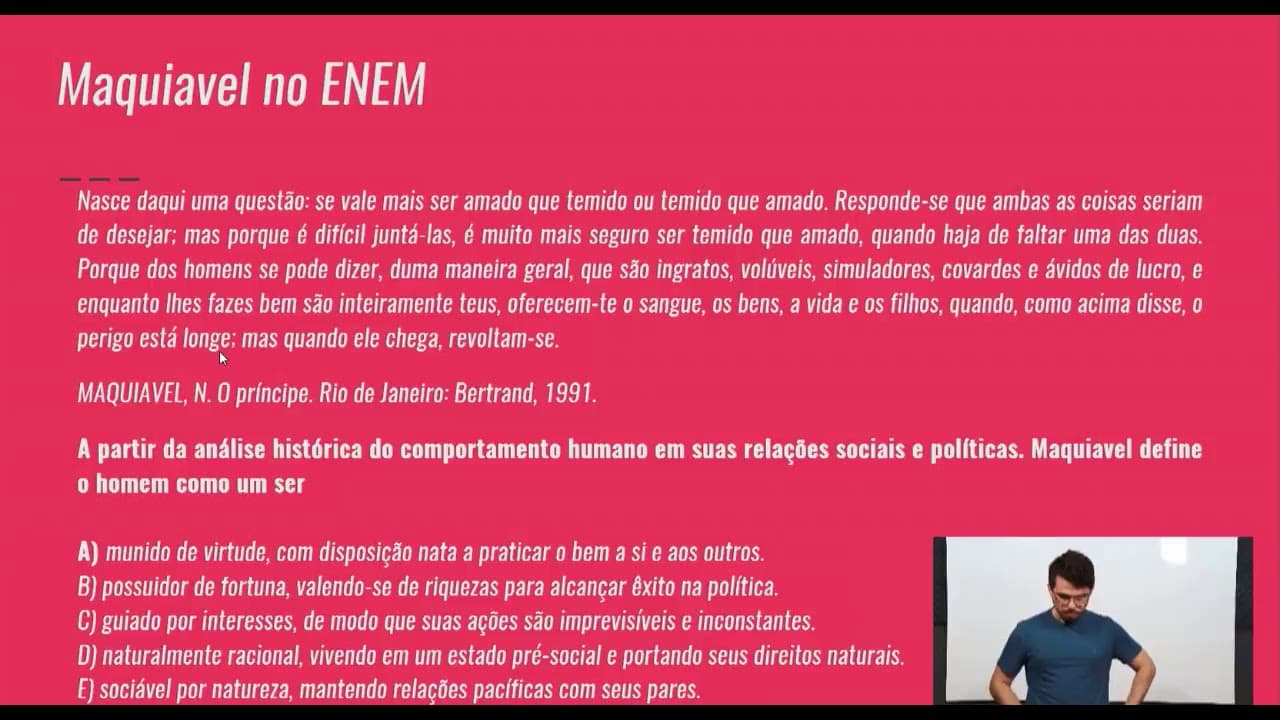 Thumbnail: ENEM 2017 - Maratona de filosofia