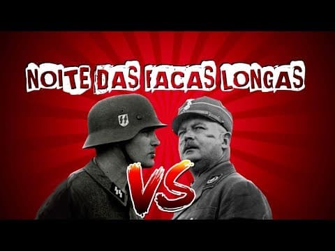 Thumbnail da aula: ENTENDA A SOCIEDADE NAZISTA (NOITE DAS FACAS LONGAS).