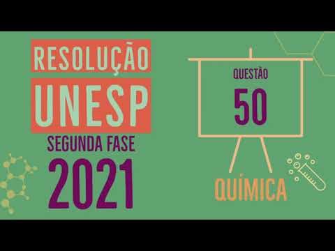 Thumbnail da aula: UNESP 2021 | Segunda Fase | Questão 50