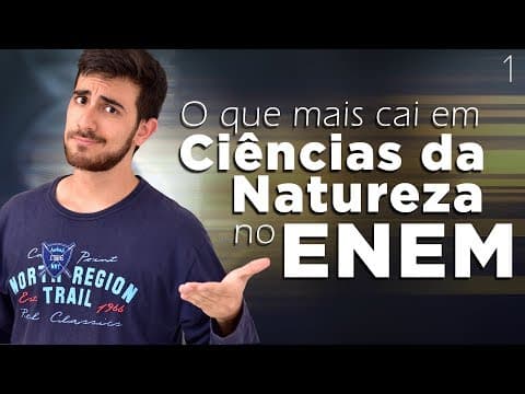 Thumbnail da aula: O que mais cai em CIÊNCIAS DA NATUREZA no Enem - Revisão para o Enem 2019