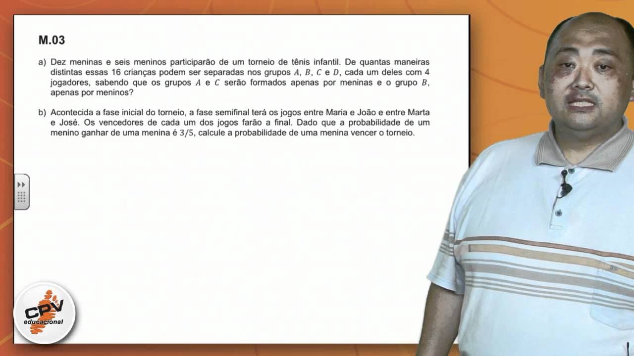 Thumbnail: Matemática - Fuvest 2012 - 2ª fase - 3º dia