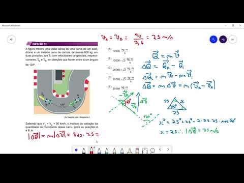 Thumbnail da aula: UNESP 2021 - Física Segunda fase - Resolução