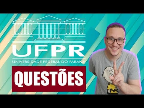Thumbnail da aula: ENTENDENDO A PROVA E RESPONDENDO HISTÓRIA DA 1ª FASE UFPR